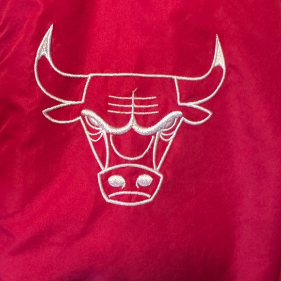 NBA Chicago Bulls Reversible Pink JH designs Jacket 2xl - Picture 8 of 11